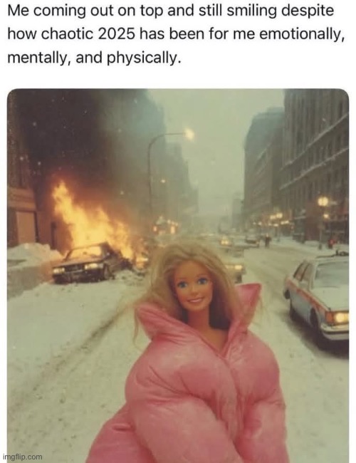 image tagged in barbie,2025 | made w/ Imgflip meme maker