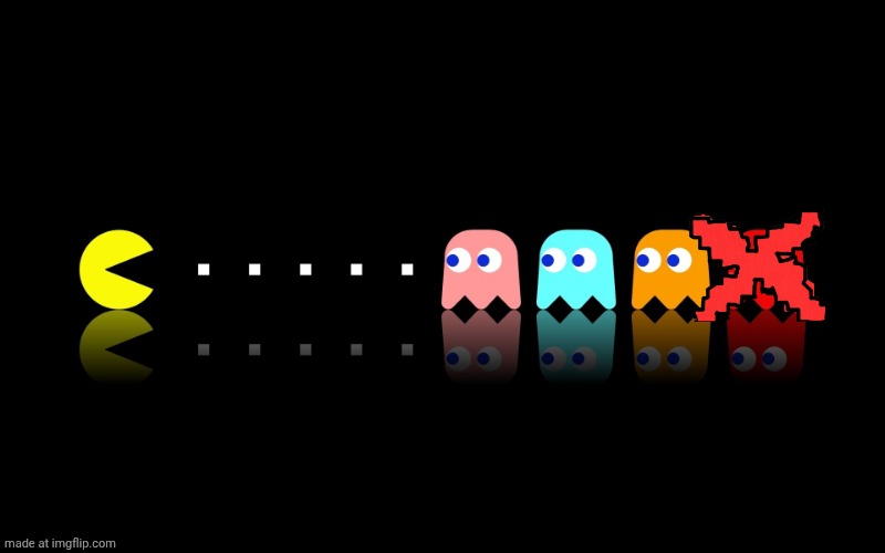 Pac Man Ghost Hunter | image tagged in pac man ghost hunter | made w/ Imgflip meme maker