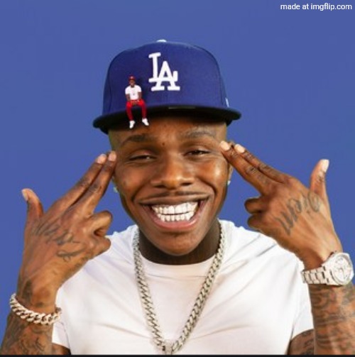 image tagged in baby on baby album cover dababy | made w/ Imgflip meme maker