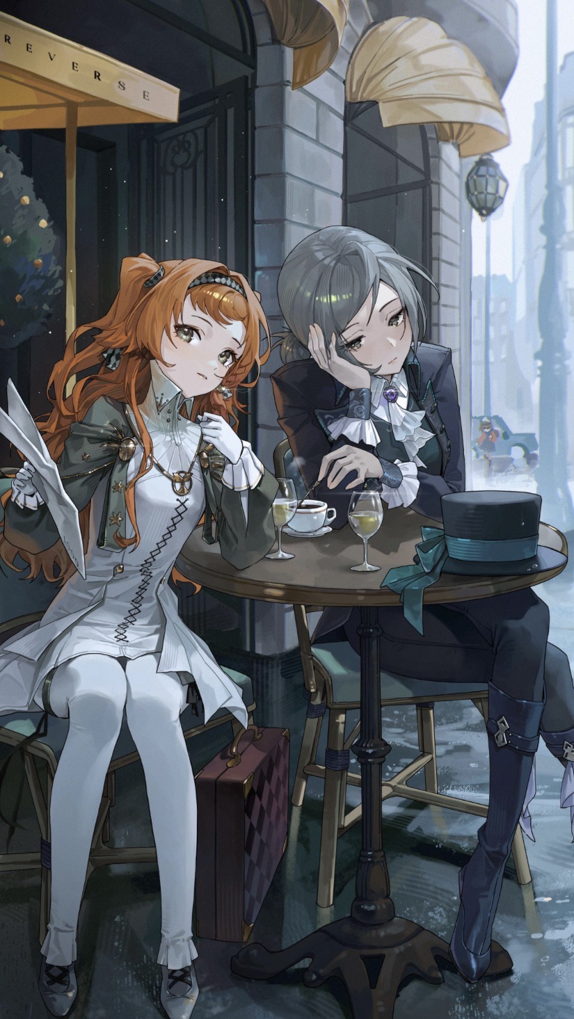 High Quality Vertin and Sonetto Blank Meme Template