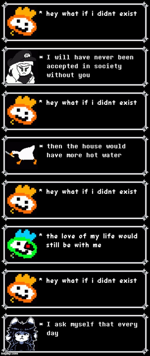 hey what if i didnt exist | made w/ Imgflip meme maker