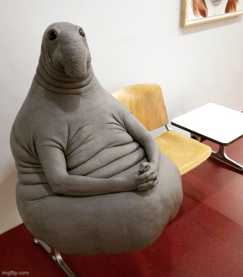 new username | image tagged in homunculus hoxodontus | made w/ Imgflip meme maker