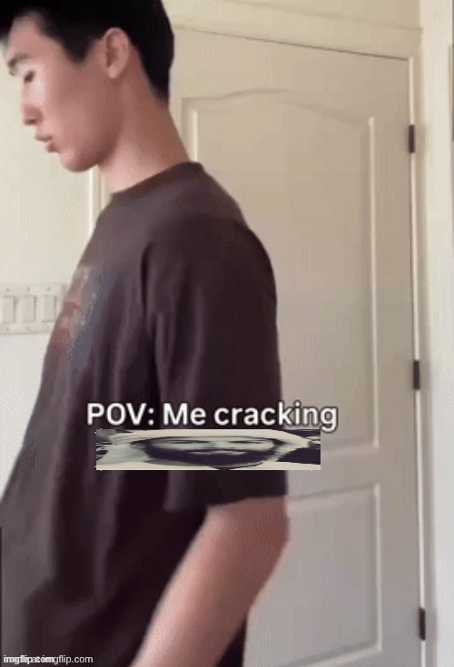 me cracking ___ | image tagged in me cracking ___ | made w/ Imgflip meme maker