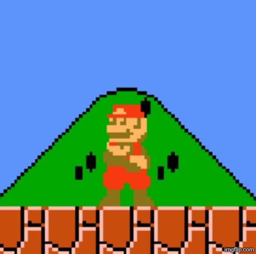 Mario ponder | image tagged in mario ponder | made w/ Imgflip meme maker