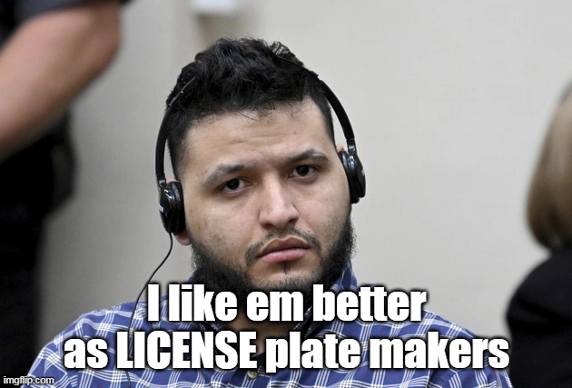 I like em better as LICENSE plate makers | made w/ Imgflip meme maker