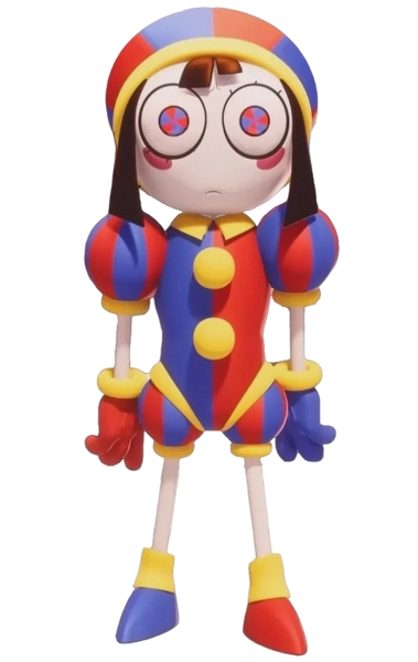 Swim Cap Pomni Blank Meme Template