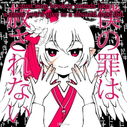 also a good name for andr*w | crust king lowkey sounds like a name you'd give to a discord mod tbh | image tagged in dragnoc | made w/ Imgflip meme maker