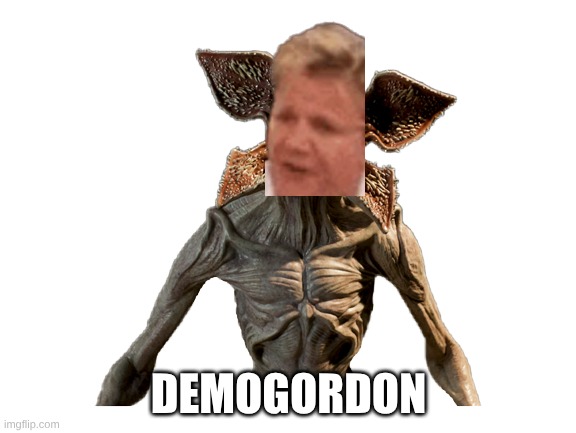 demogordon | DEMOGORDON | image tagged in demogorgon transparent background | made w/ Imgflip meme maker