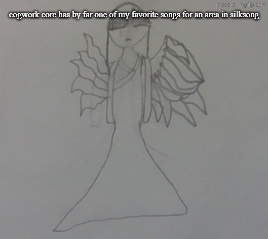 touhou dragnoc (drawn by dragnoc) | cogwork core has by far one of my favorite songs for an area in silksong | image tagged in touhou dragnoc drawn by dragnoc | made w/ Imgflip meme maker