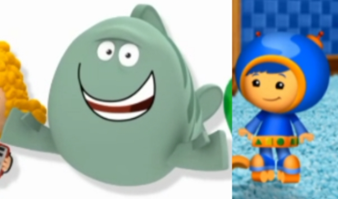 Mr Grumpfish singing with geo Blank Meme Template