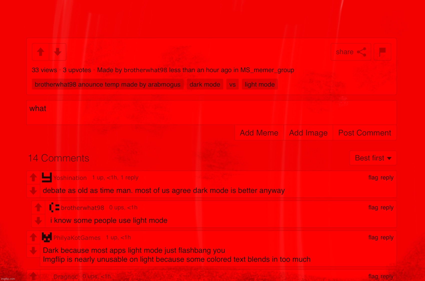 made w/ Imgflip meme maker