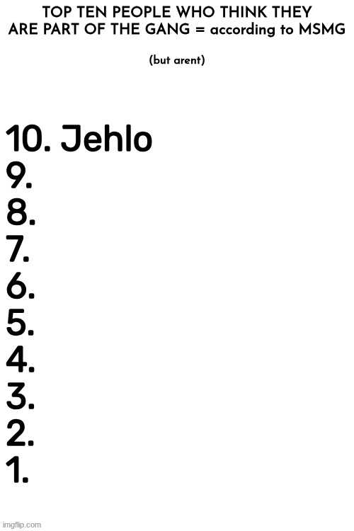 TC decides #9 (DO NOT NOMINATE YOURSELF THIS TIME) | made w/ Imgflip meme maker