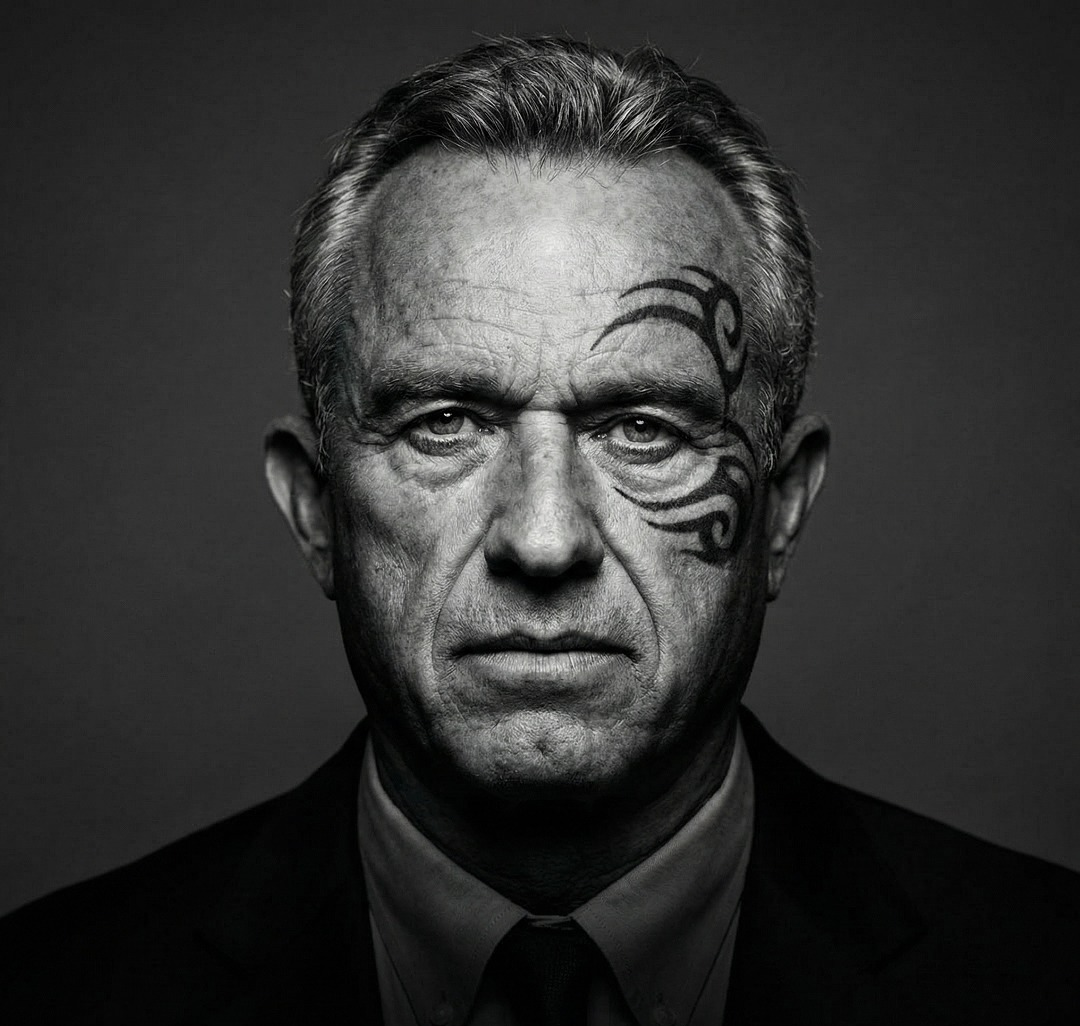 RFK Jr with Tyson tattoo Blank Meme Template