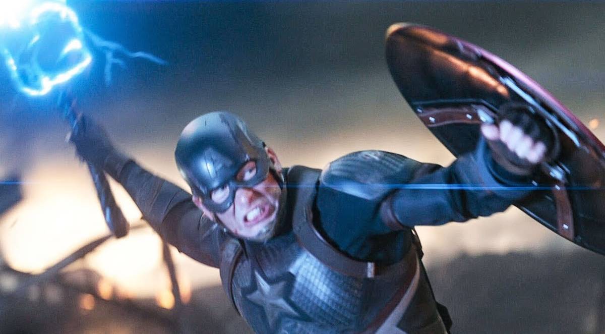 Captain American Swanging that Thang Blank Meme Template