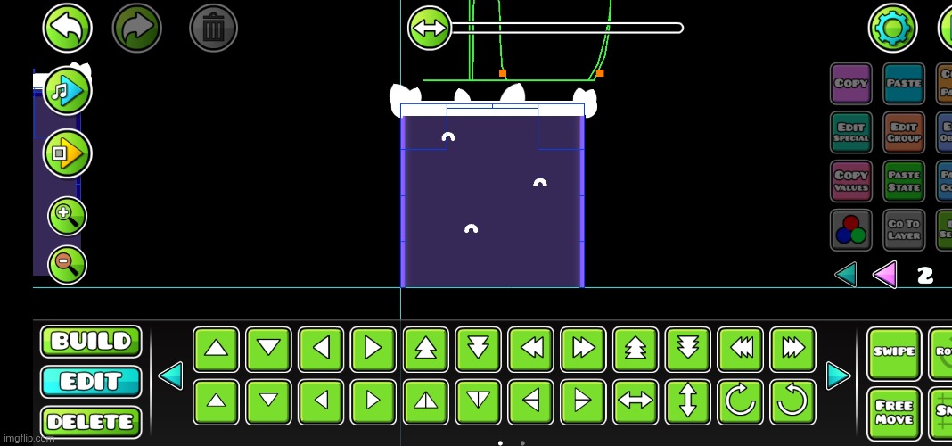 Stupid block design that made me copy 3 levels to get references and get everything in it right | made w/ Imgflip meme maker
