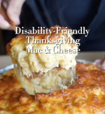 High Quality Disability friendly mac & cheese Blank Meme Template