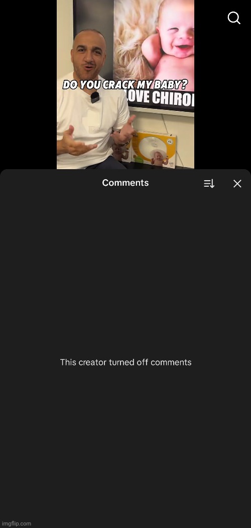 Yeah no shit he turned comments off | made w/ Imgflip meme maker