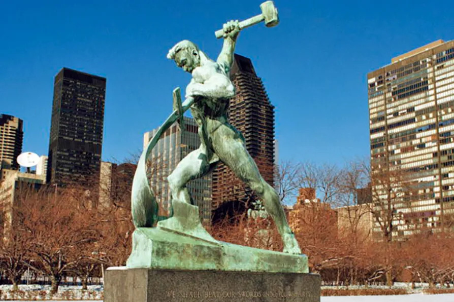 Beating swords into ploughshares Blank Meme Template