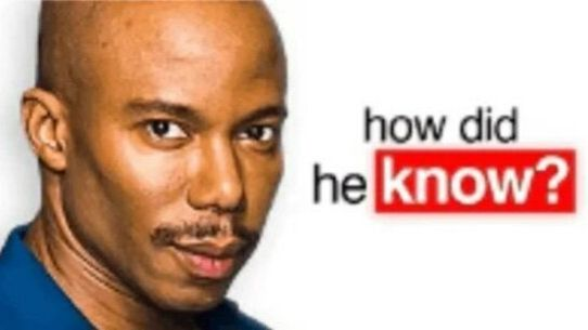 how did he know? Blank Meme Template