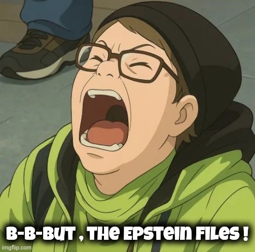 Looney Toons Liberals | B-b-but , the Epstein Files ! | image tagged in looney toons liberals | made w/ Imgflip meme maker