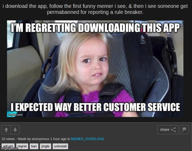 This is what happens if you don't provide good customer support, people won't use your service. | made w/ Imgflip meme maker
