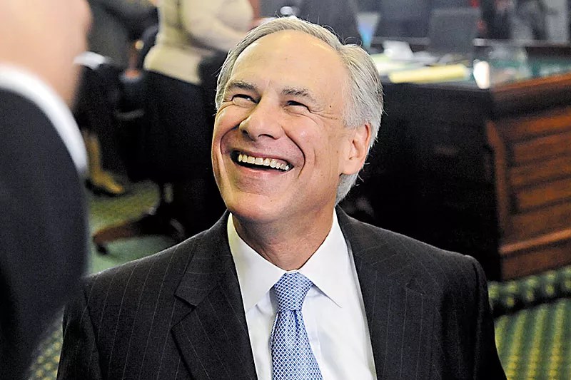 Happy Greg Abbott Blank Meme Template