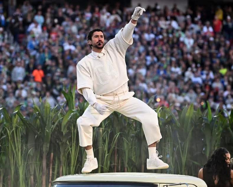 Bad Bunny jerking off Blank Meme Template