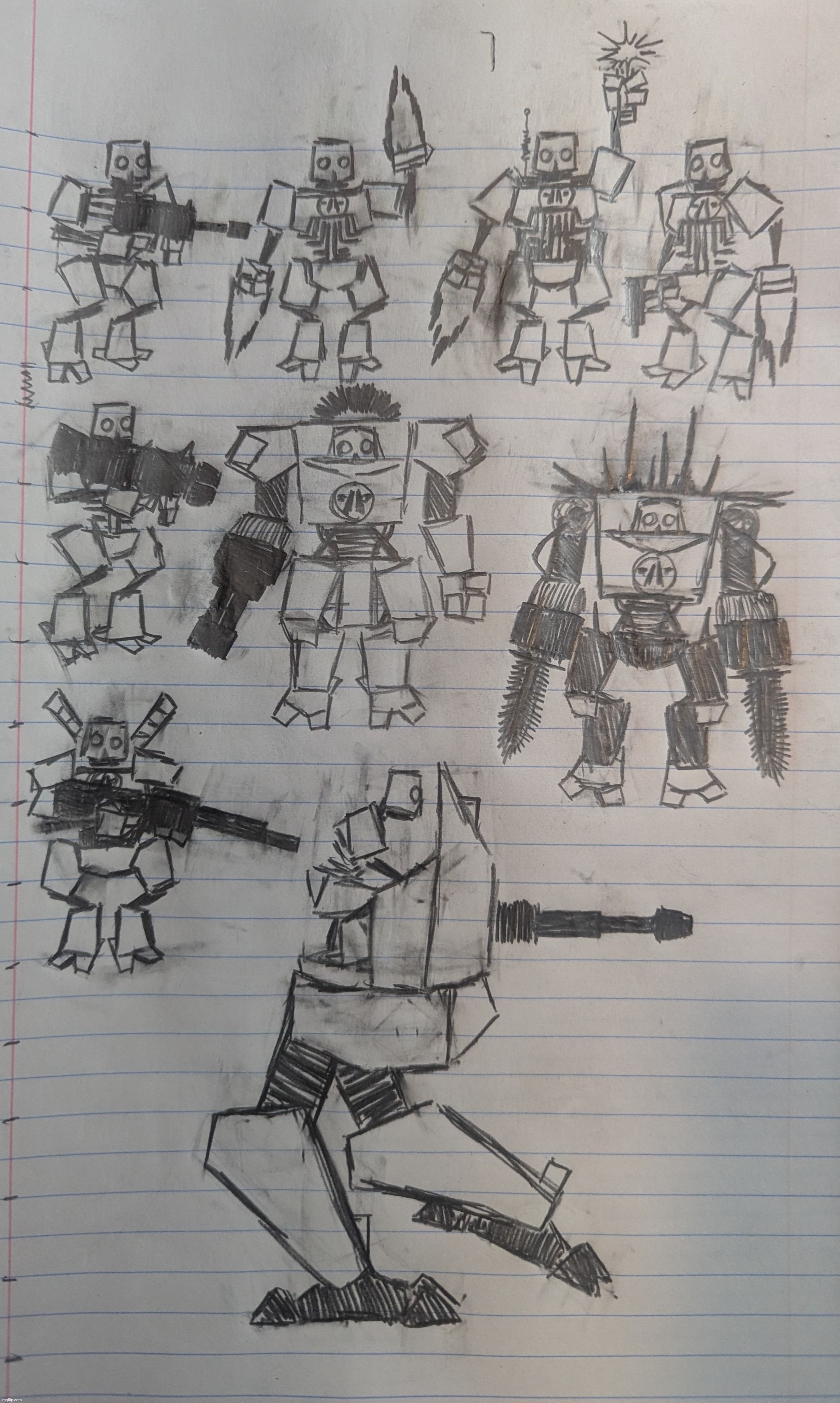 Automatons (from Helldivers 2) | image tagged in helldivers 2,bots,robots | made w/ Imgflip meme maker