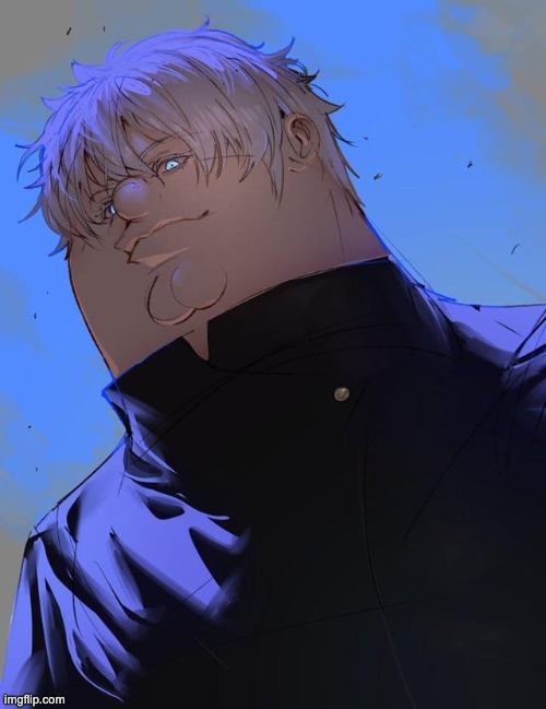 peter gojo | image tagged in peter gojo | made w/ Imgflip meme maker