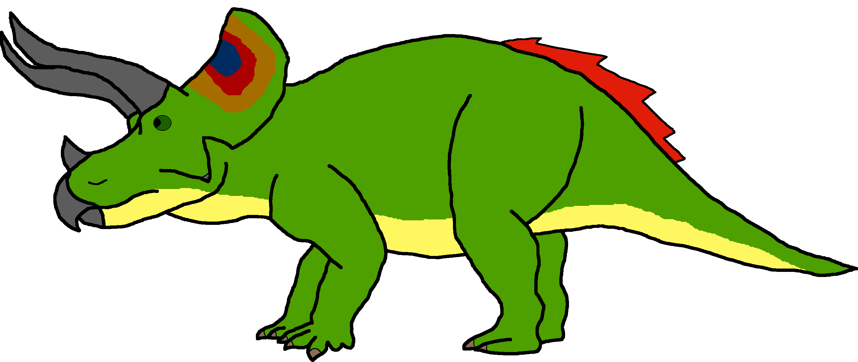 Male Triceratops (Paleoverse + EOIverse) Blank Meme Template