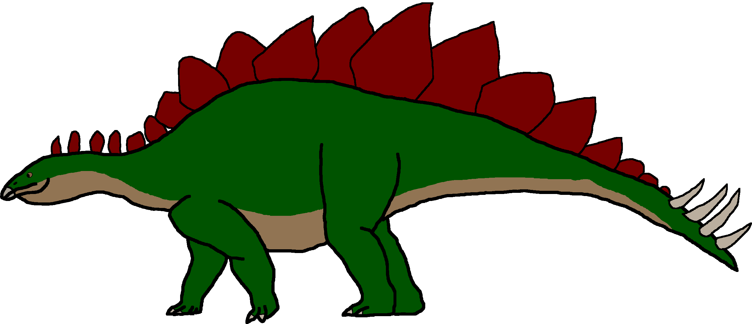 Female Adult Stegosaurus Variant A (Paleoverse + EOIverse) Blank Meme Template
