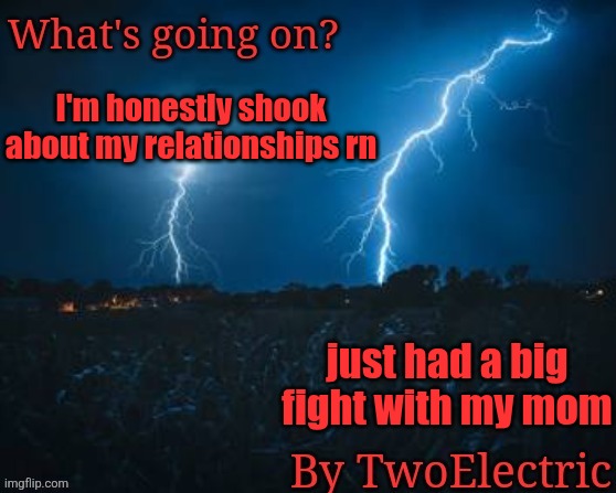 it was NOT good, and I don't know why | I'm honestly shook about my relationships rn; just had a big fight with my mom | image tagged in new temp unlocked | made w/ Imgflip meme maker