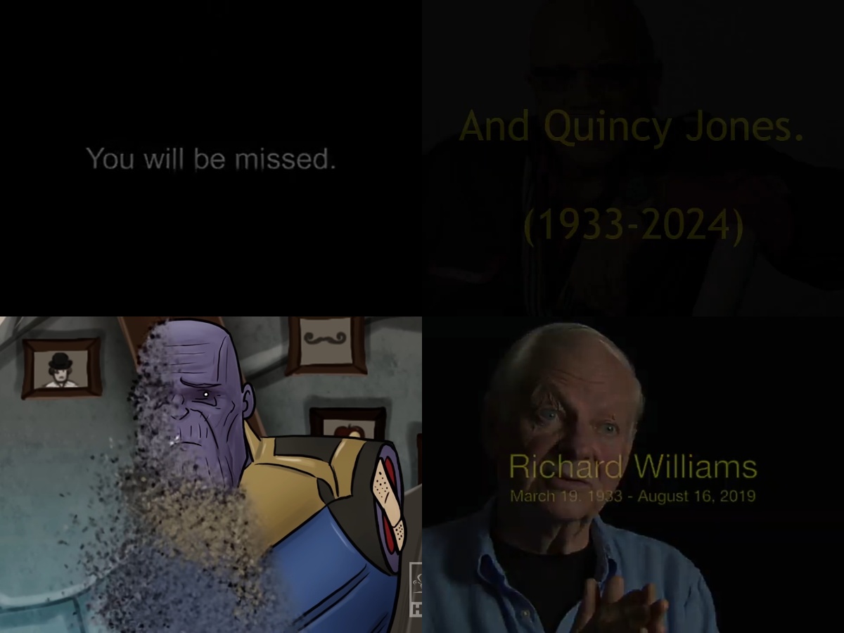 Thor and Merlin Kills Thanos and Troublemakers Blank Meme Template