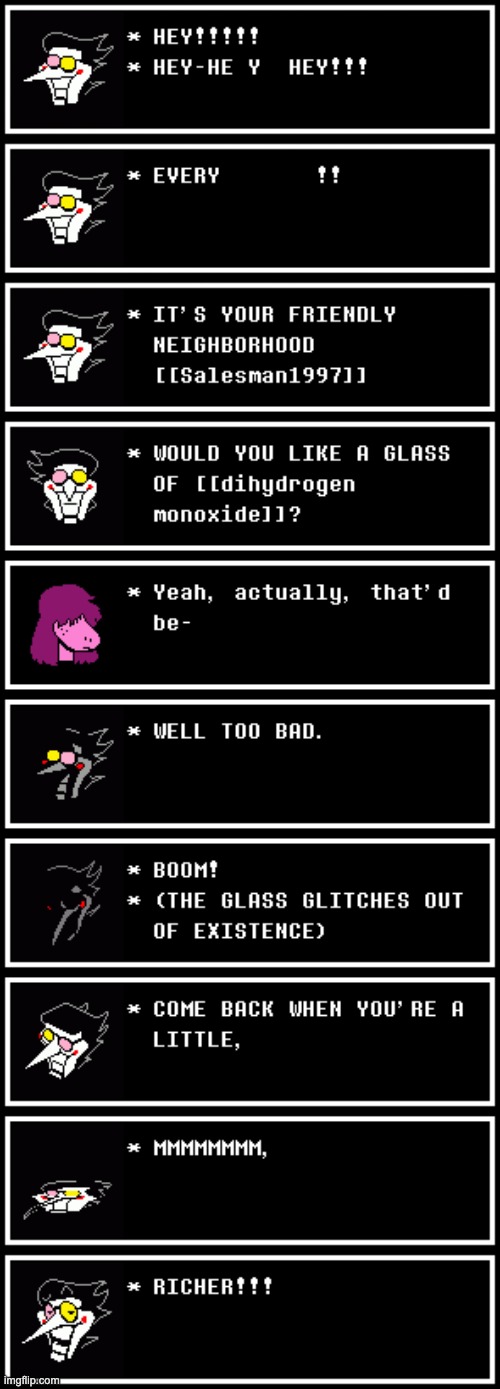 Movie (and game) Reference Number 1! | image tagged in guess the reference | made w/ Imgflip meme maker