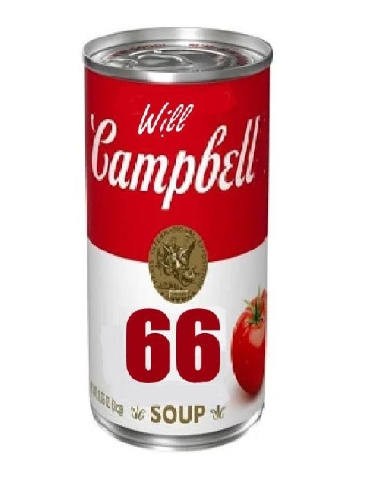 Will Campbell Tomato Can Blank Meme Template