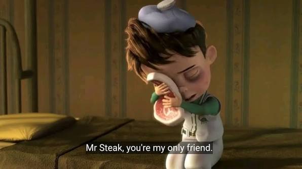 Goob steak Blank Meme Template