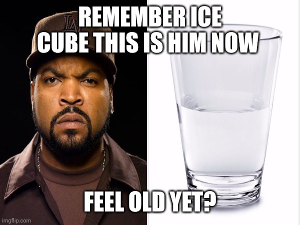 Crazy how time does that | REMEMBER ICE CUBE THIS IS HIM NOW; FEEL OLD YET? | image tagged in ice cube | made w/ Imgflip meme maker