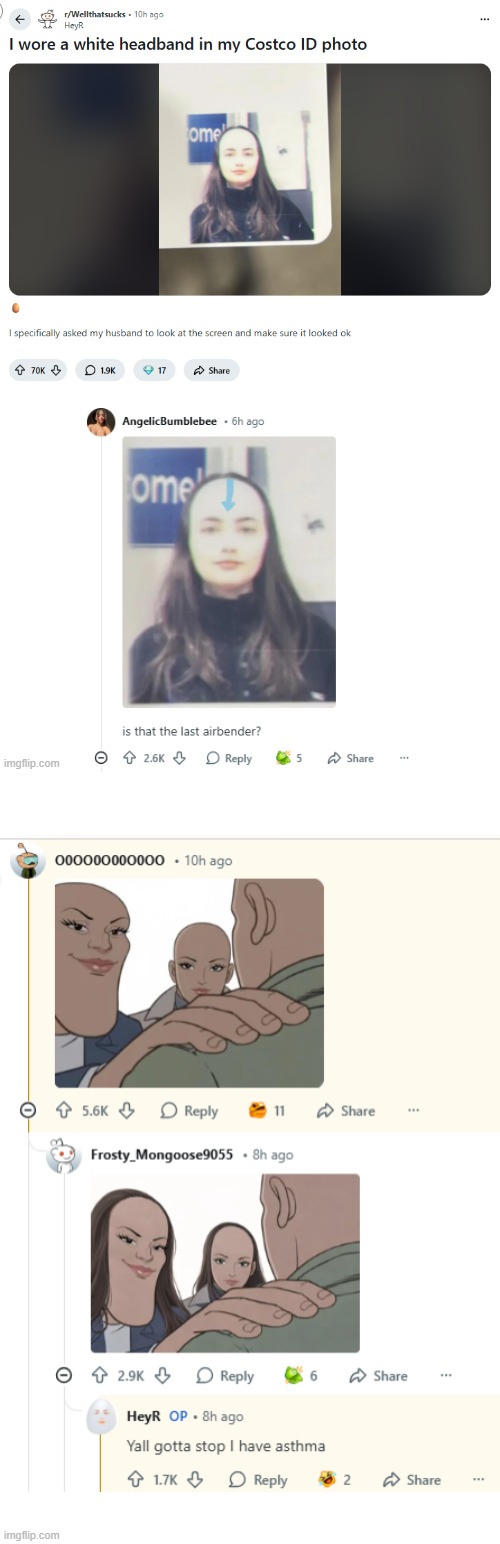 image tagged in costco,id,photo,egg,avatar the last airbender,yikes | made w/ Imgflip meme maker