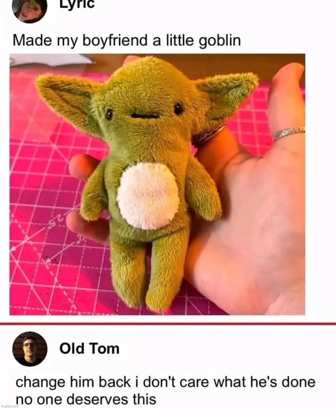 made w/ Imgflip meme maker