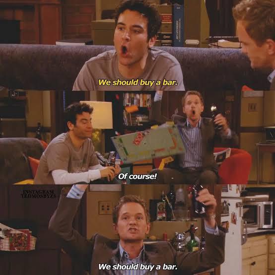 High Quality we should buy a bar Blank Meme Template