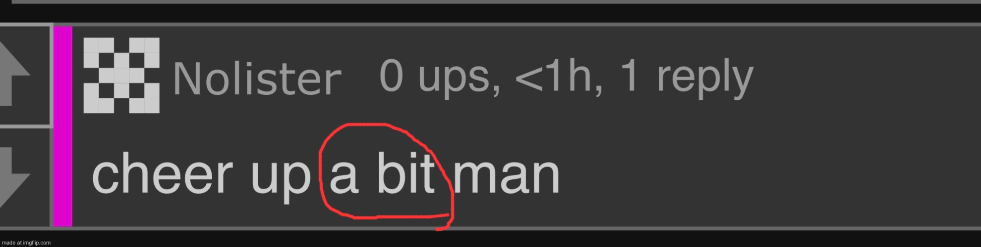 made w/ Imgflip meme maker