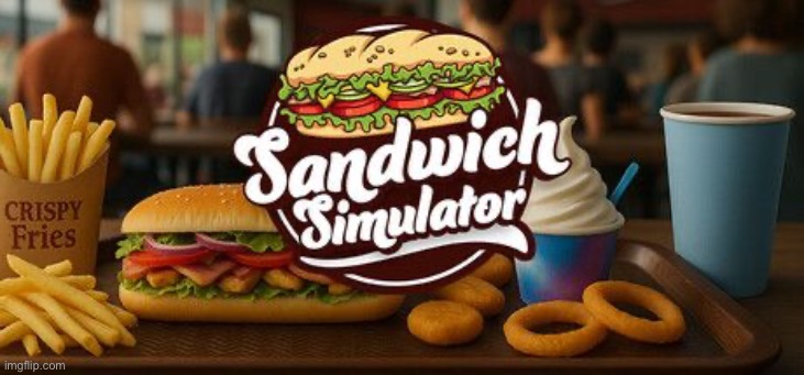 Sandwich simulator | image tagged in sandwich simulator | made w/ Imgflip meme maker