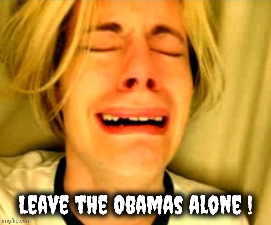 Leave Britney Alone | Leave the Obamas alone ! | image tagged in leave britney alone | made w/ Imgflip meme maker