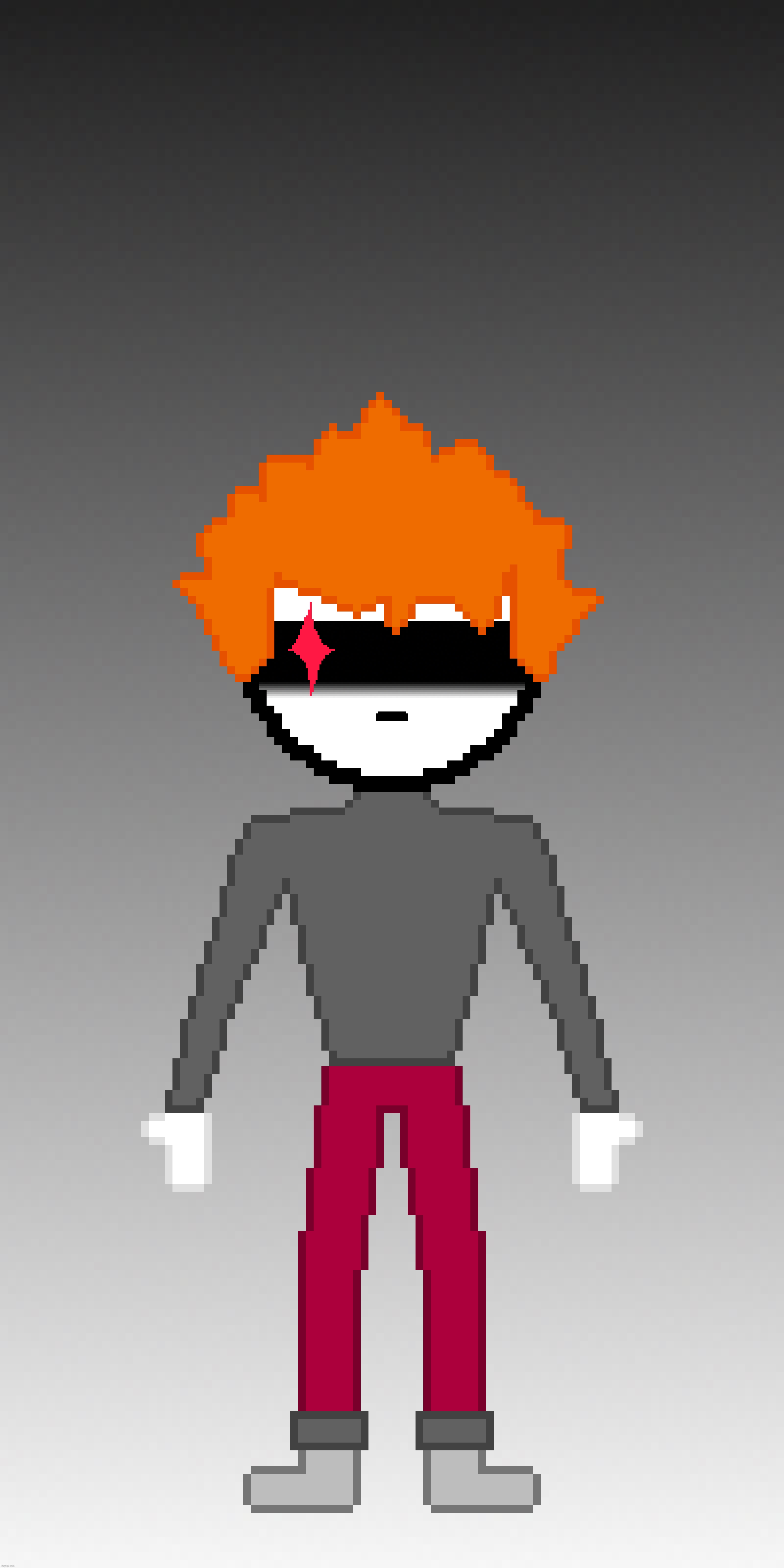 Built correctly but not muscular (and also, Kris eye thing because it looks cool I guess) | made w/ Imgflip meme maker