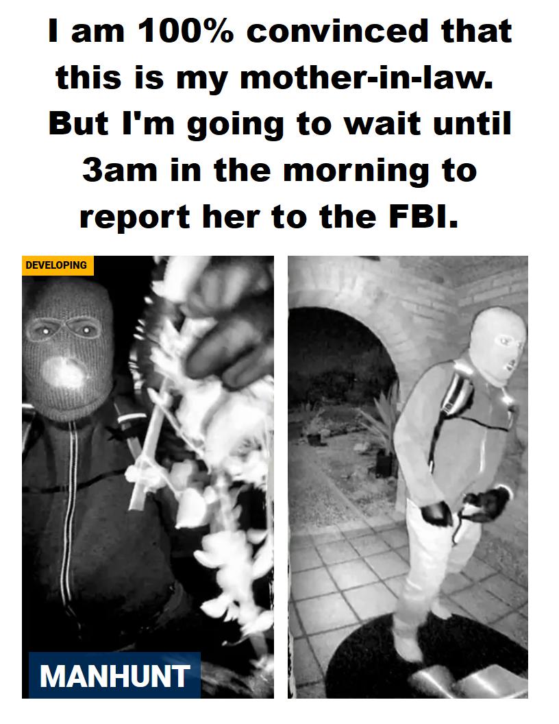 My Mother-in-law Blank Meme Template