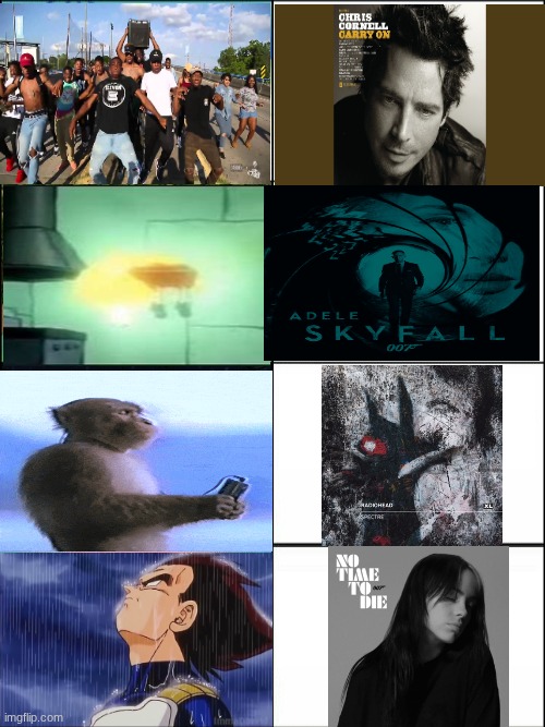 Listening to James Bond songs be like (Craig era): | image tagged in james bond,music | made w/ Imgflip meme maker