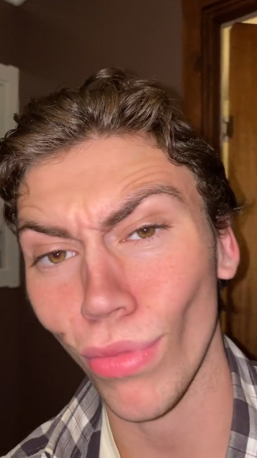 Mogger dude Blank Meme Template