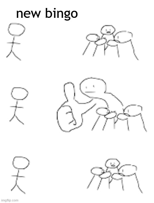 . | new bingo | image tagged in okay,we don't care | made w/ Imgflip meme maker