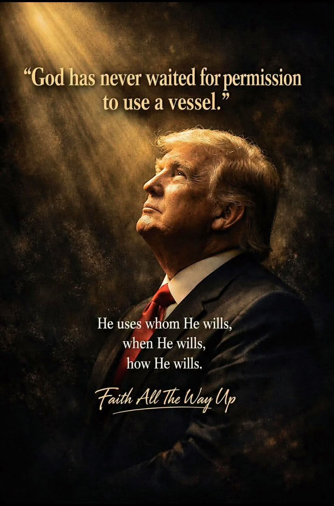 Trump Blank Meme Template