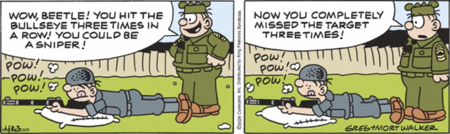 Beetle Bailey | image tagged in comics | made w/ Imgflip meme maker